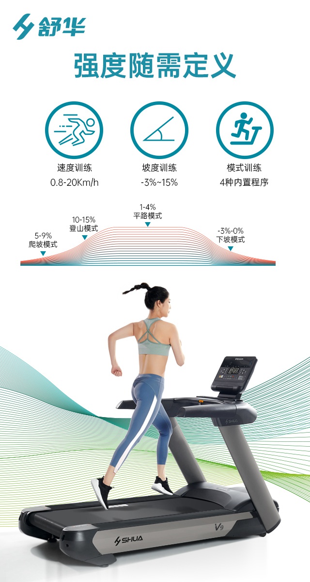 快盈VIIIV9跑步机SH-T8919-广西快盈VIII体育健身器材有限公司