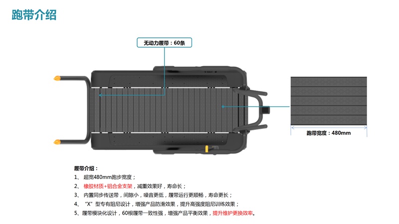 快盈VIIISH-T901Z无动力跑步机-广西快盈VIII体育健身器材有限公司